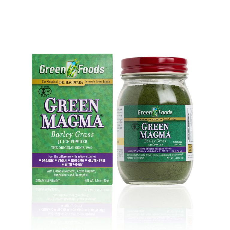 GREEN FOODS™ GREEN MAGMA® BARLEY GRASS JUICE POWDER 150 g(EXP06/2025
