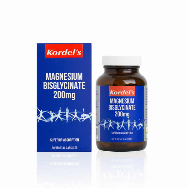 KORDEL'S MAGNESIUM BISGLYCINATE 200 mg 60s Nuvanta