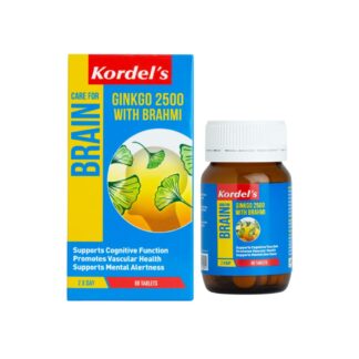 KORDEL'S GINKGO 2500 WITH BRAHMI 60s