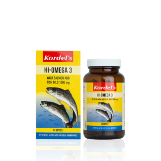 KORDEL'S HI-OMEGA 3 WILD SALMON AND FISH OILS 1000 mg