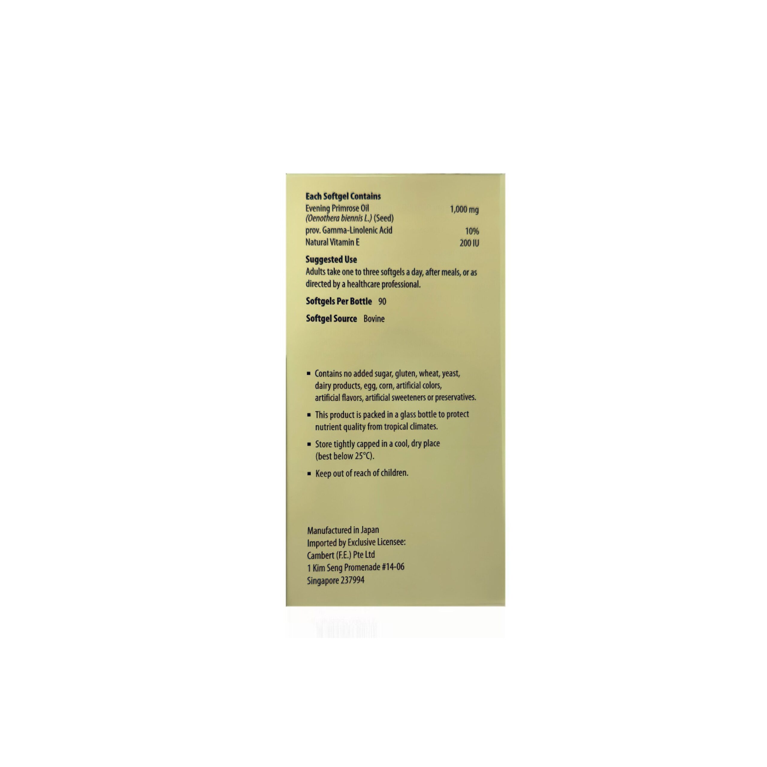 KORDEL'S EVENING PRIMROSE OIL 1000 mg + E 200 IU - Image 5