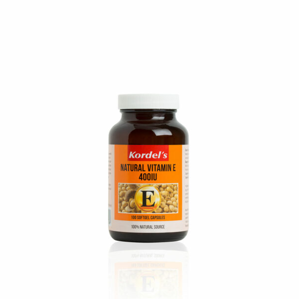 KORDEL'S NATURAL VITAMIN E 400 IU 100s Nuvanta