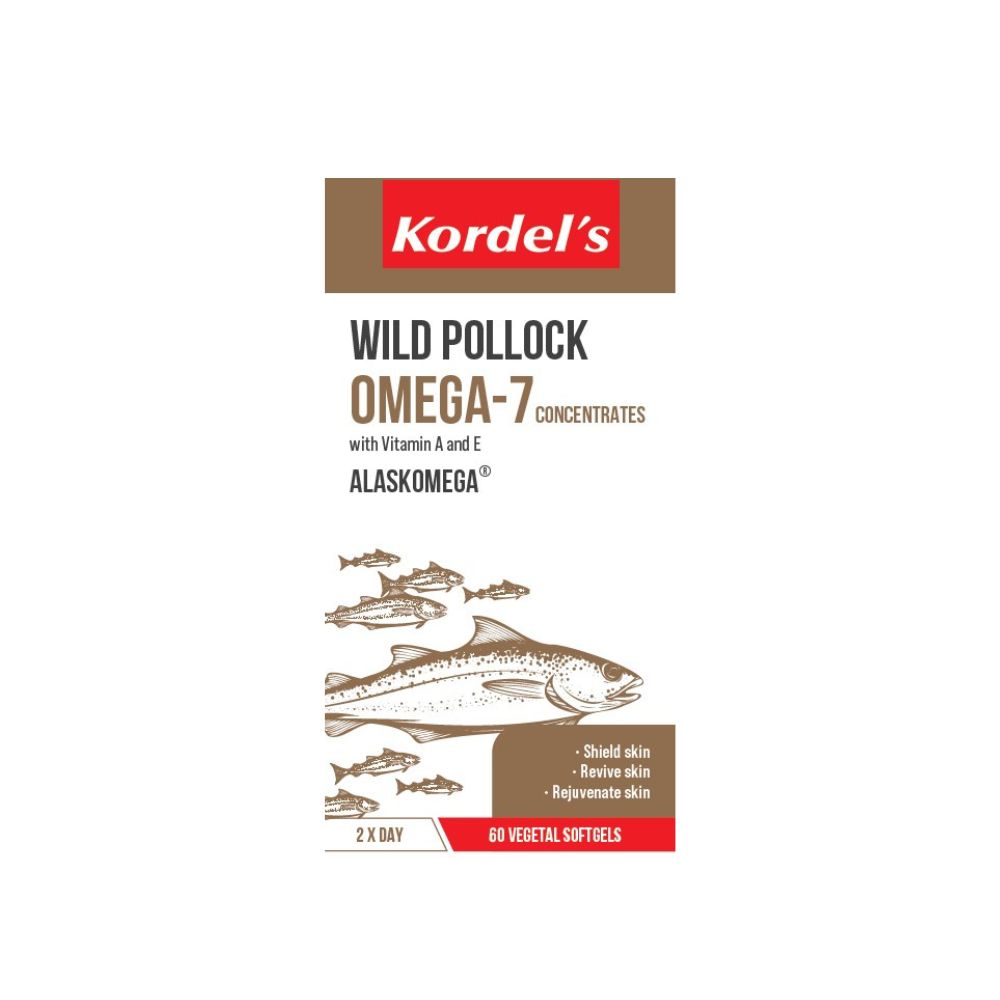 KORDEL'S WILD POLLOCK OMEGA - 7 CONCENTRATES ALASKOMEGA® 60s - Image 3