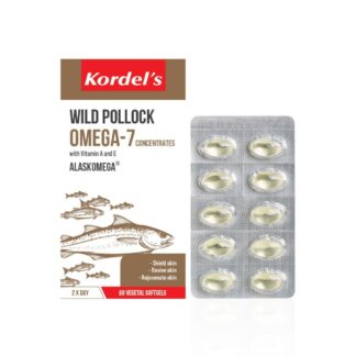 KORDEL'S WILD POLLOCK OMEGA - 7 CONCENTRATES ALASKOMEGA®  60s