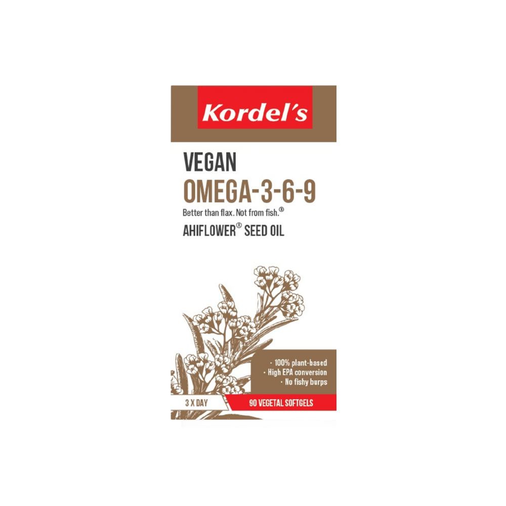 Kordel's Ahiflower® Seed Oil 90 Softgels Suitable for Vegetarians - Image 3